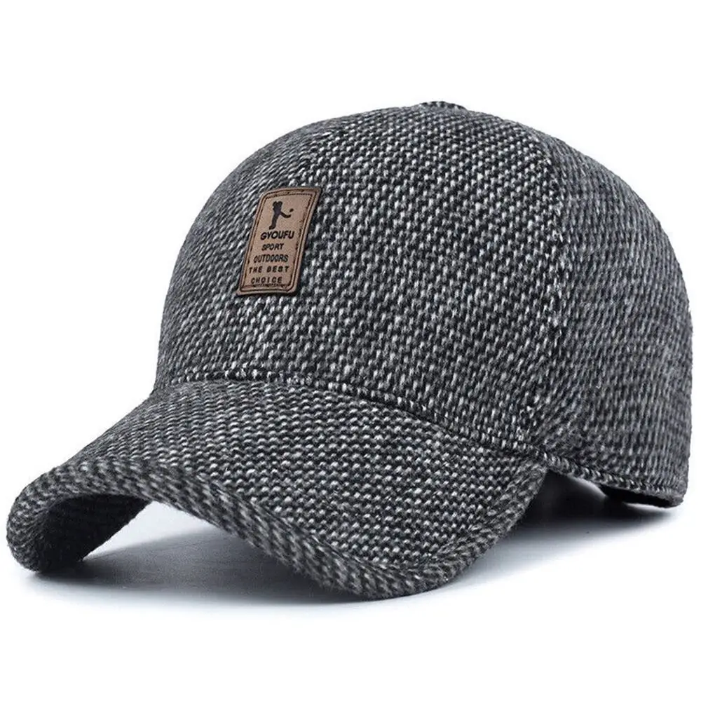 Açık rahat Kalın şapka sıcak Earmuffs Şapka beyzbol şapkası . ' - ' . 0