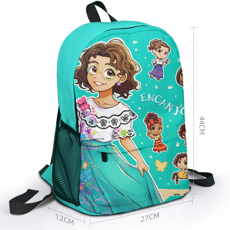 Disney Encanto Mirabel Isabella okul çantası Moda Rahat Sevimli Karikatür Genç Açık Seyahat keten sırt çantası . ' - ' . 0