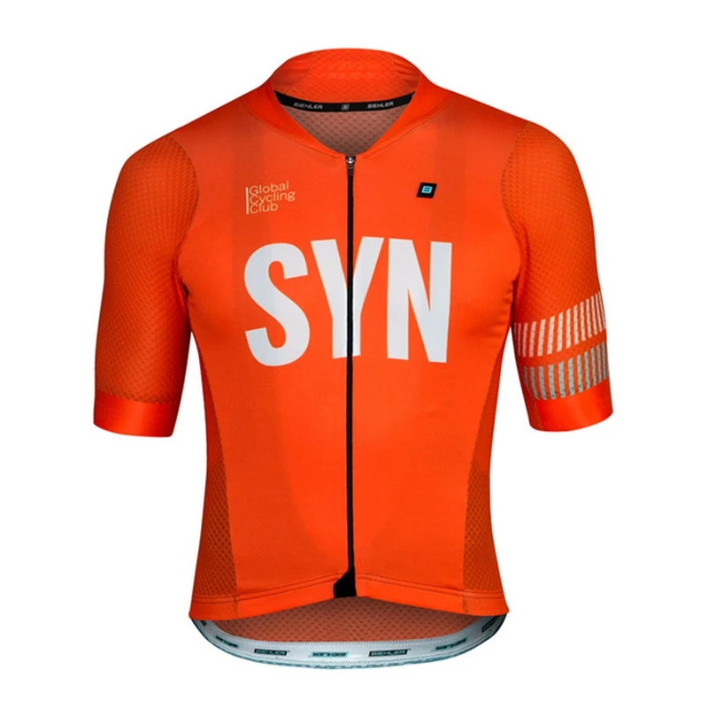 SYN Bisiklet Jersey Erkekler biehler Bisiklet Üstleri MTB Bisiklet Spor Gömlek Hava mesh Kollu Ridingshirt Pro Team bisikletçi giysisi . ' - ' . 0