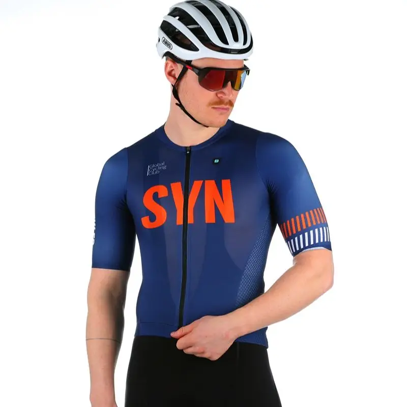 SYN Bisiklet Jersey Erkekler biehler Bisiklet Üstleri MTB Bisiklet Spor Gömlek Hava mesh Kollu Ridingshirt Pro Team bisikletçi giysisi . ' - ' . 1