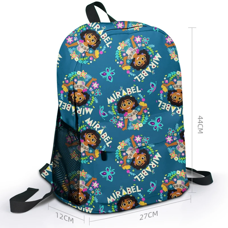 Disney Encanto Mirabel Isabella okul çantası Moda Rahat Sevimli Karikatür Genç Açık Seyahat keten sırt çantası . ' - ' . 2