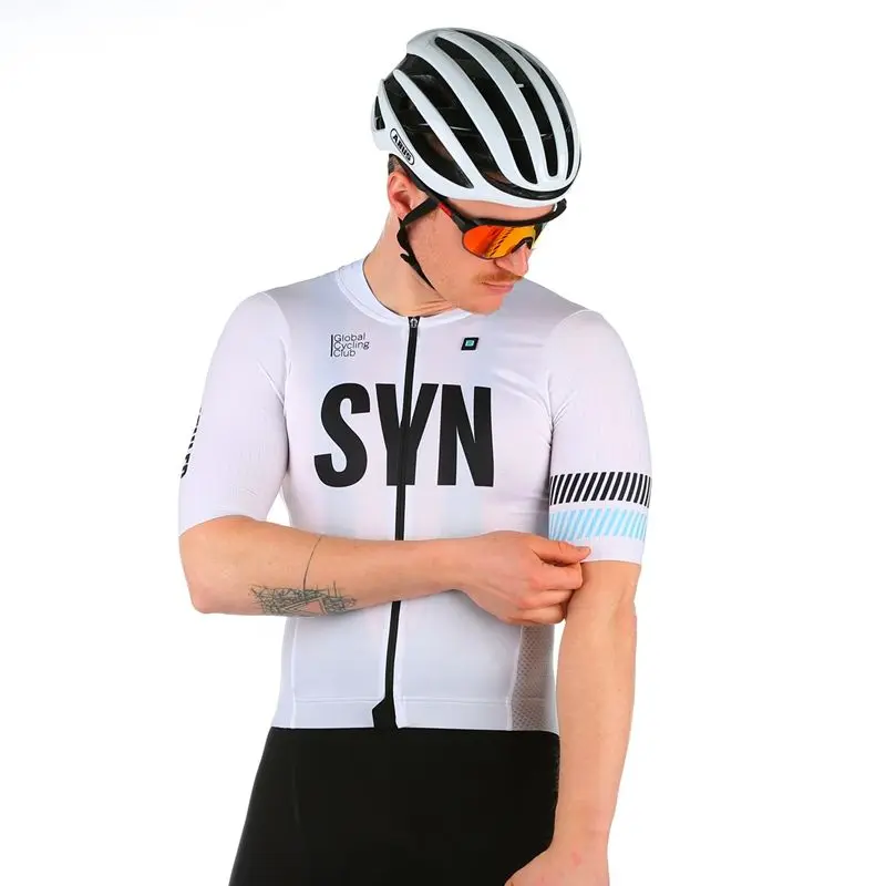 SYN Bisiklet Jersey Erkekler biehler Bisiklet Üstleri MTB Bisiklet Spor Gömlek Hava mesh Kollu Ridingshirt Pro Team bisikletçi giysisi . ' - ' . 2