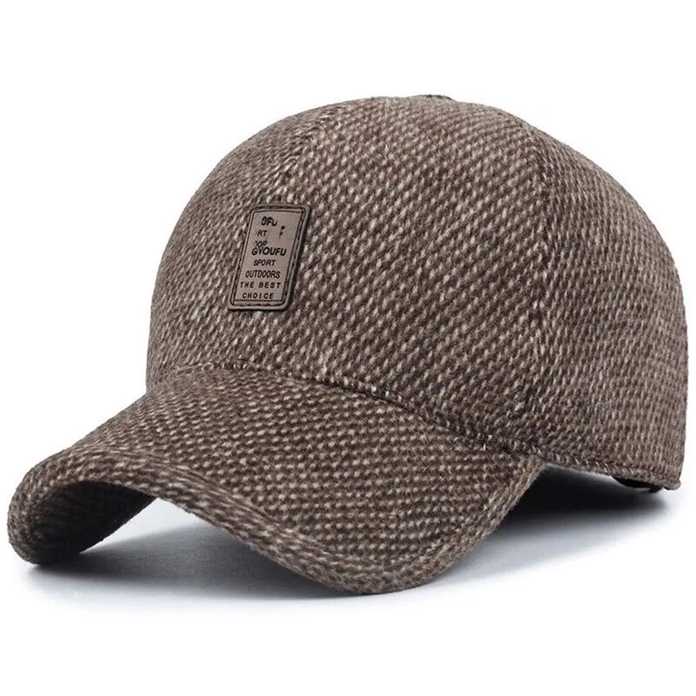 Açık rahat Kalın şapka sıcak Earmuffs Şapka beyzbol şapkası . ' - ' . 3