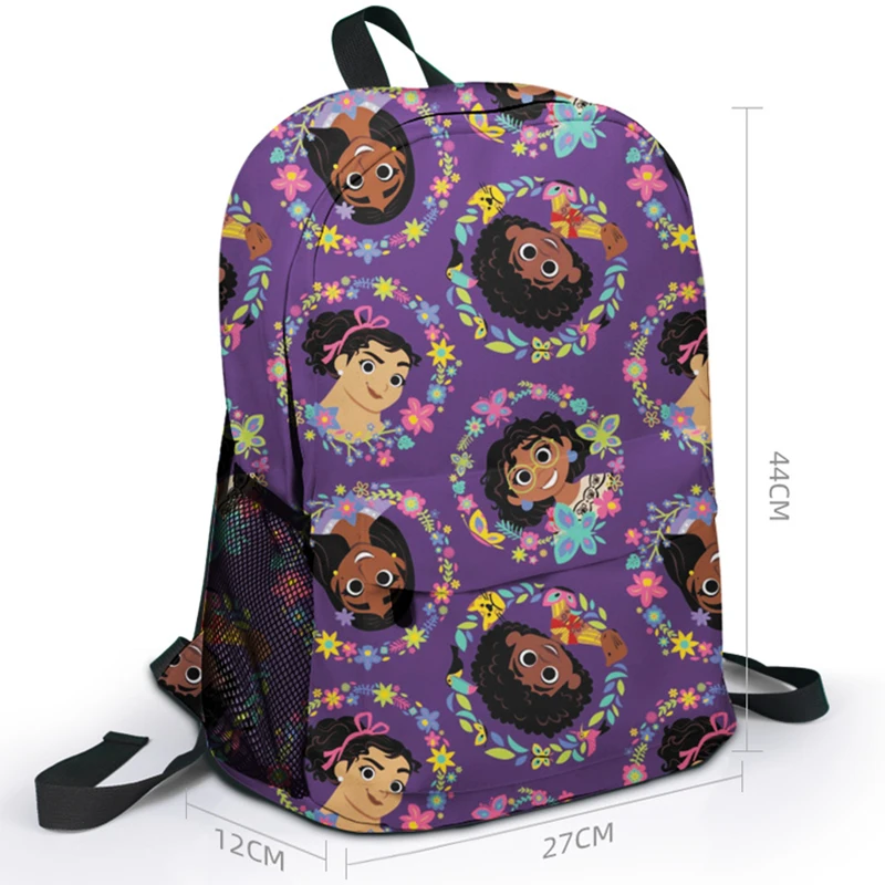 Disney Encanto Mirabel Isabella okul çantası Moda Rahat Sevimli Karikatür Genç Açık Seyahat keten sırt çantası . ' - ' . 3