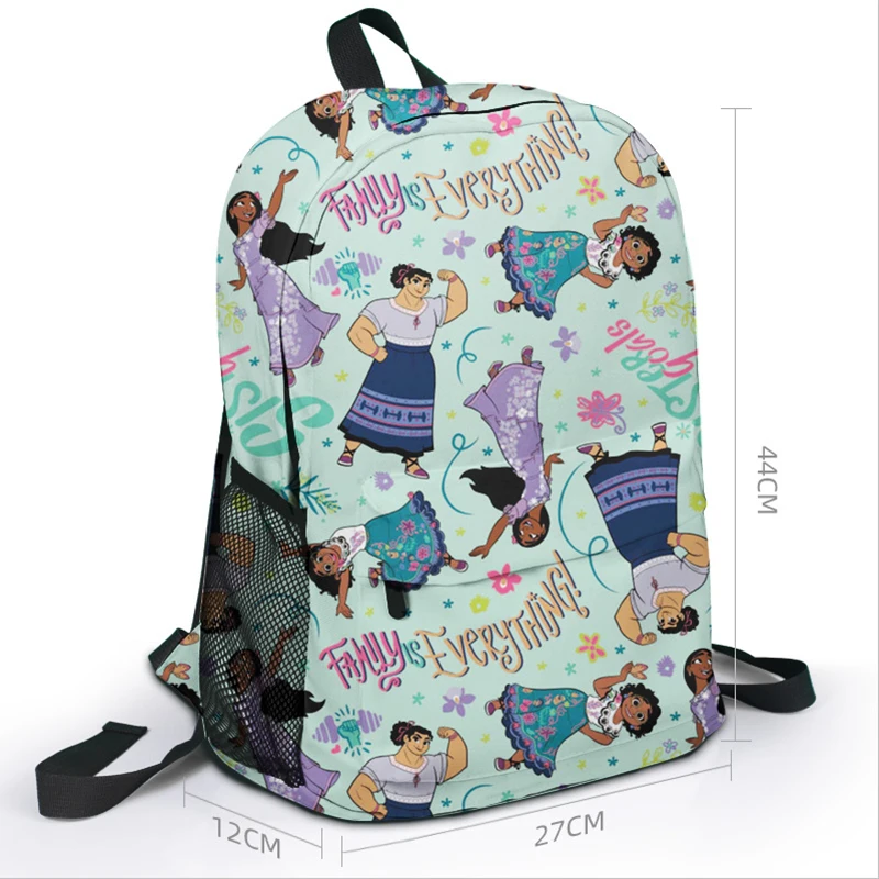 Disney Encanto Mirabel Isabella okul çantası Moda Rahat Sevimli Karikatür Genç Açık Seyahat keten sırt çantası . ' - ' . 4