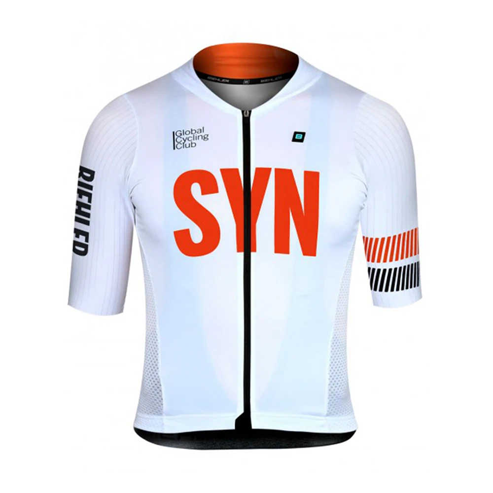 SYN Bisiklet Jersey Erkekler biehler Bisiklet Üstleri MTB Bisiklet Spor Gömlek Hava mesh Kollu Ridingshirt Pro Team bisikletçi giysisi . ' - ' . 5