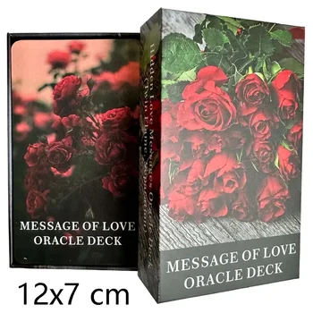 12x7 cm Aşk Mesajı Oracle Kart Oyunları El Kitabı Yok