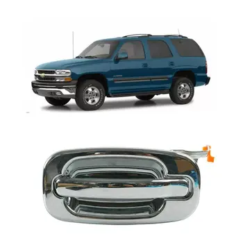 2 adet Krom Dış Kapı Kolu Ön Arka Chevrolet Tahoe 2001 için 2002 2003 2004 2005 2006