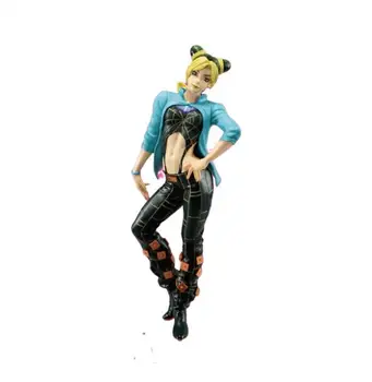 24cm 2023 Promosyon fiyat Japon orijinal anime figürü jojo'nun Tuhaf Macera Jolyne Cujoh action figure koleksiyon model