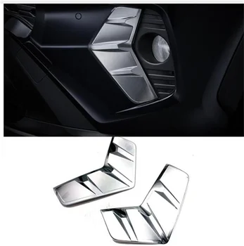 Abaiwai ABS Krom Ön Sis lamba ışığı Dekorasyon krom çerçeve Trim Toyota RAV4 2019 2020 Araba Styling Aksesuarları 2 Adet