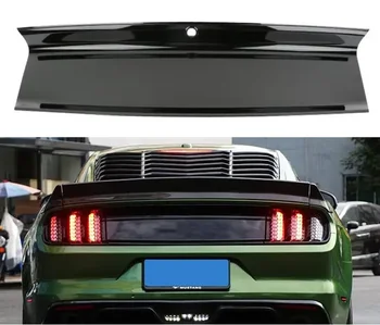ABS Siyah Arka Bagaj Kuyruk Kapı Lisansı Alt SVR Çerçeve Güverte kapak Ford Mustang 2015-2022 İçin
