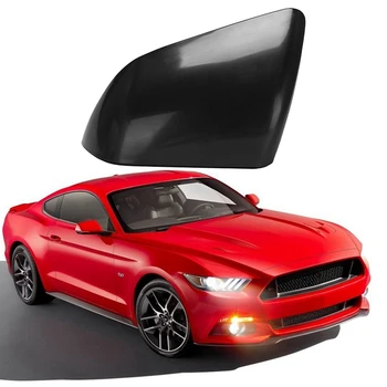 Araba ayna kapağı Reflektör Konut Kanat yan ayna kapağı Ford Mustang İçin Uygun ABD Versiyonu 2015-2020