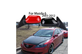 Araba dikiz aynası meclisi Mazda6 2003-2012 Elektrikli direksiyon Elektrikli katlanır 3/5 hattı dönüş sinyali olmadan