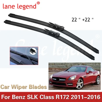Araba sileceği Bıçak Ön Cam cam silecekleri Bıçakları Oto Aksesuarları Mercedes Benz SLK Sınıfı İçin R172 22