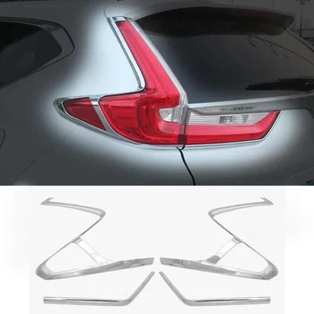 Araba Styling Için Honda CR-V CRV 2017 Araba Arka Lambası park lambaları Kapakları Krom Trim Krom Styling Evrensel Dış Dekorasyon