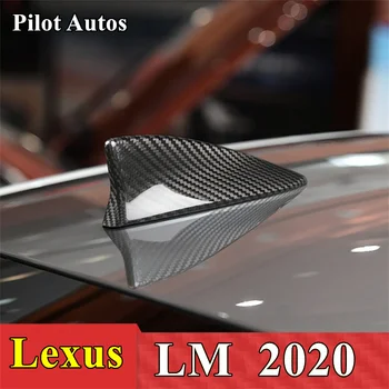 Araba Çatı Sinyal Köpekbalığı Yüzgeci Anten Hakiki Karbon Kapak Lexus LM 2020