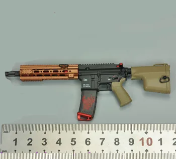 DAMTOYS BARAJ SF002 1/6 Hayalet Serisi Titan Askeri Yüklenici Ana Silah HK416 olamaz Ateş PVC Malzeme Bebek Toplamak