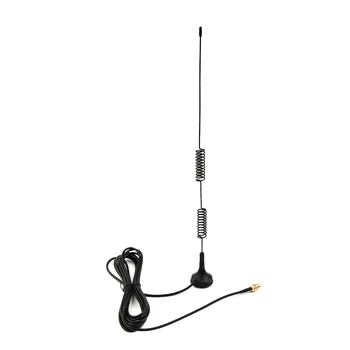 Evrensel Vantuz Anten Manyetik Taban 300cm Anten Uzatma Kablosu çift bantlı araç Radyo Anteni Araba Aksesuarları