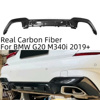 Karbon Fiber Arka Tampon Rekabet MP Difüzör M Tech Spor Difüzör BMW 3 Serisi İçin M340i G20 G28 2019 2020 2021 2022