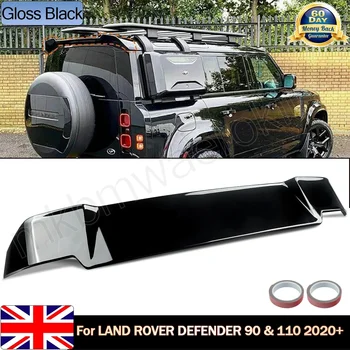Land Rover Defender 90/110 için 2020-2023 Parlak Siyah Arka Kuyruk Çatı Spoiler Kanat