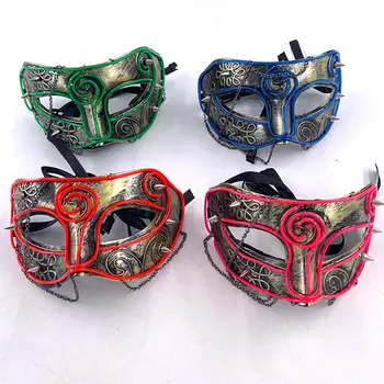 Maskeli balo maskesi Prens maskeleri dekoratif Cosplay sahne yarım yüz maskesi tatil için