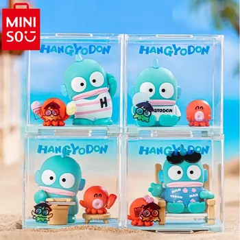 MİNİSO Sanrio Hangyodon Sorunsuz Yaşam Serisi Mikro Kutu Kör Kutu El Modeli Yaratıcı Süsler Moda çocuk Oyuncakları Hediyeler