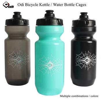ODI Bisiklet Su şişe kafesi Bisiklet Su Şişesi sızdırmaz Sıkılabilir Tat-ücretsiz PC Bisiklet su ısıtıcısı raf sürüş donanımları