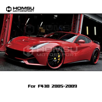 RZ stil FRP Boyasız araç gövde kiti Ön Arka Tampon Yan Etekler Tekerlek Kaşları Egzoz Boruları Ferrari F12 2013