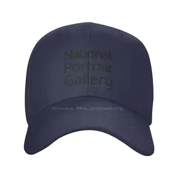 Ulusal Portre Galerisi En Kaliteli Logo Denim kap beyzbol şapkası Örme şapka