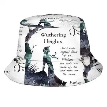 Uğultulu Tepeler, Emily Bronte Unisex Yaz Açık Güneş Koruyucu Şapka Kap Uğultulu Tepeler Emily Bronte Edebi Sevgilisi