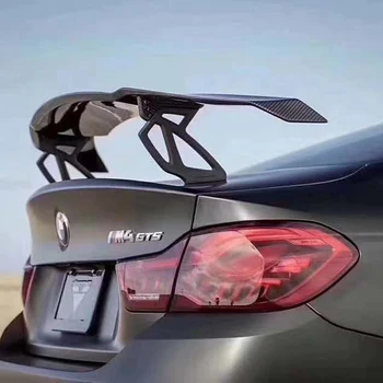 V Tarzı Parça GT Karbon Fiber Arka Bagaj Çatı Dudak Evrensel Spoiler Kanat için Fit BMW F80 E92 E46 M3 F82 M4 F22 M2 M5 M6