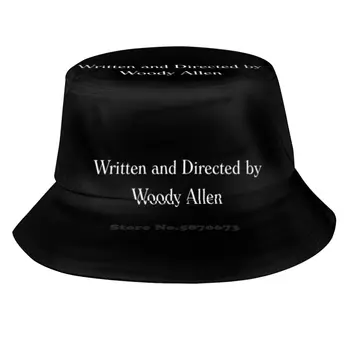 Woody Allen Tarafından Yazıldı ve Yönetildi Fontta Film Kredileri Balıkçı Şapkası Kova Şapkaları Kapaklar Woody Allen Tarafından Yönetildi Woody Allen