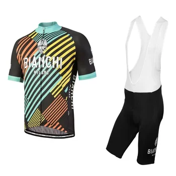 Yaz Yeni Bisiklet Jersey Kısa Kollu Set Maillot Ropa Ciclismo Uniformes Çabuk kuru Bisiklet Giyim MTB Döngüsü Elbise