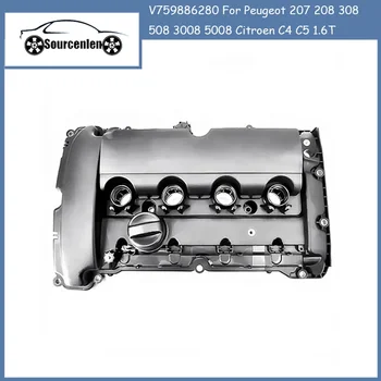 Yeni Alüminyum Motor Silindir Vana Kapak ve Conta V759886280 İçin Peugeot 207 208 308 508 3008 5008 Citroen C4 C5 1.6 T