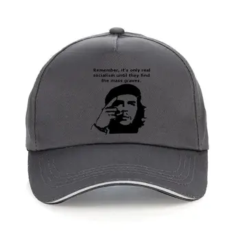 Yeni kap şapka Che Guevara Sosyalizmin Sırrı Erkekler Beyzbol Şapkası 5x Sevimli Pamuk Rahat Baskılı