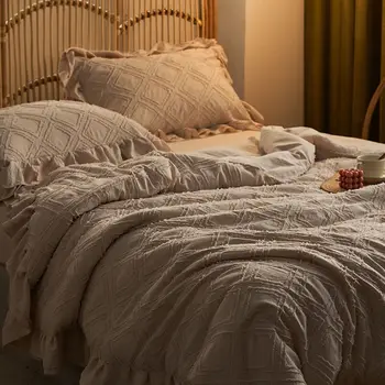 Yeni ışık lüks moda yaz yorgan dört parçalı yaz serin yorgan yatak odası malzemeleri yaz klima Yorgan butik